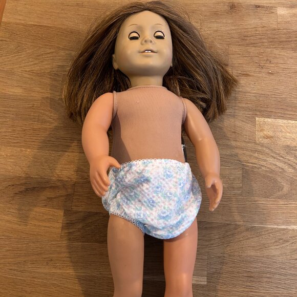 PLEASANT COMPANY American Girl 18" Doll with Homemade Dress - Picture 8 of 11